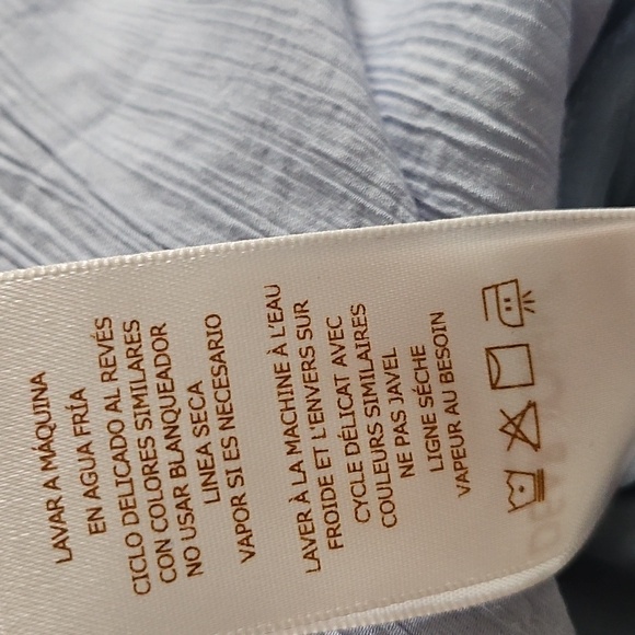 Dear John Lottie Dress Light Blue Size Medium - Picture 9 of 10